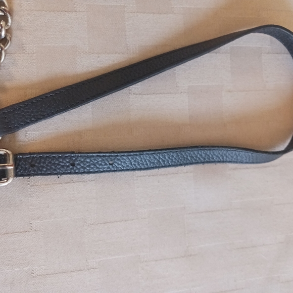 Rebecca Minkoff Pebbled Leather Chain Crossbody Bag - Picture 13 of 14